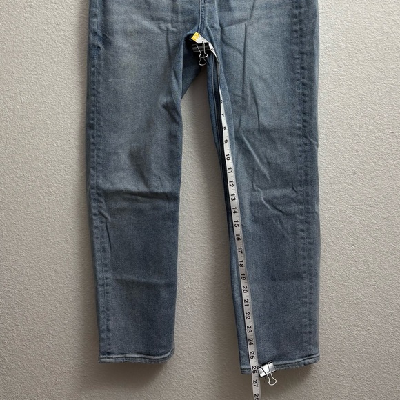 American Eagle AE Mom Straight Jean stretch Women's Jeans size 6 short - Picture 9 of 12